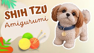 🌟🧶 SHIH TZU AMIGURUMI | 🐶 CROCHET SHIH TZU | PERRO SHIH TZU | PERRITO | DOG SHIH TZU PATTERN