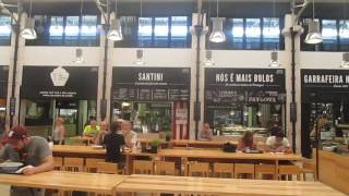 Time Out Market in Lisbon  - Panoramic view