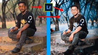 SOFT BLUE PRESET  LIGHT PHOTO EDITING || Lightroom photo editing || bacground change photo editing screenshot 2