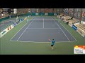 Victoire de Ruelle sur Conan (6-3/7-5) - Open Super 12 Auray - tennis