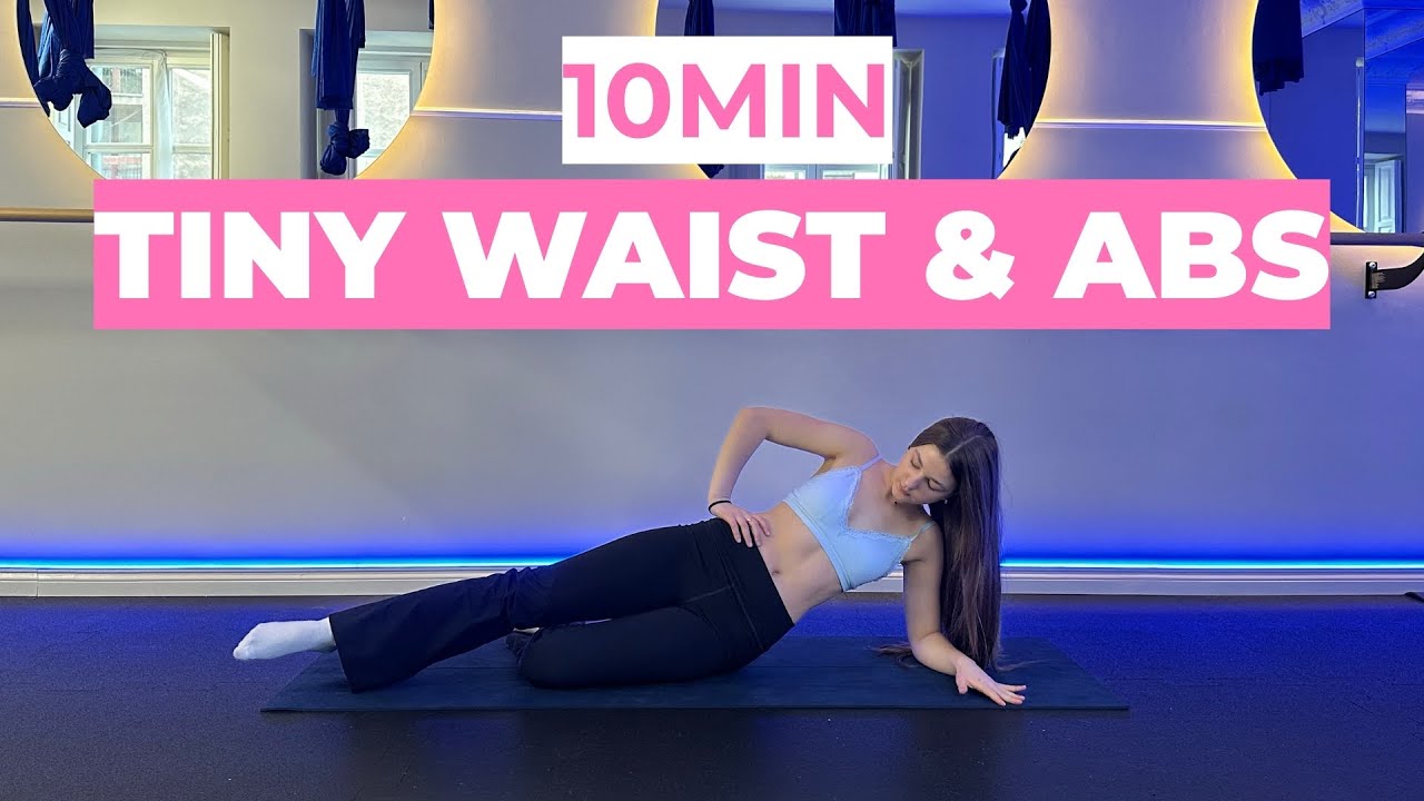 10-минутная тренировка для тонкой талии и пресса | Подтянутый кор ✨