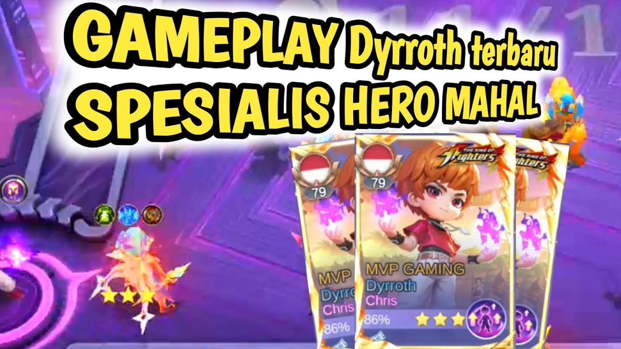 MUSUH LANGSUNG KAGET TIBA-TIBA HARLEY B3 | CARA BERMAIN COMMANDER DYRROTH 