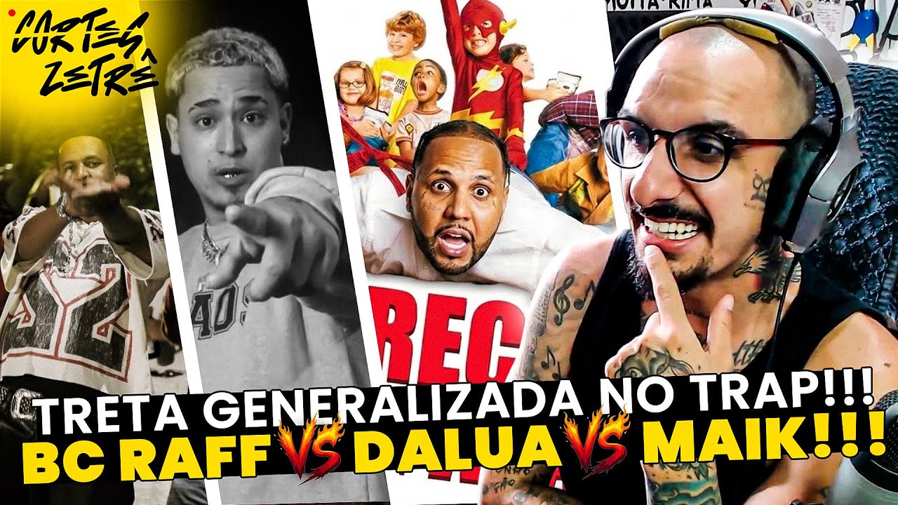 TRETA GENERALIZADA NO TRAP!!! BC RAFF VS DALUA E MAIK (DISS PRA TODO LADO)