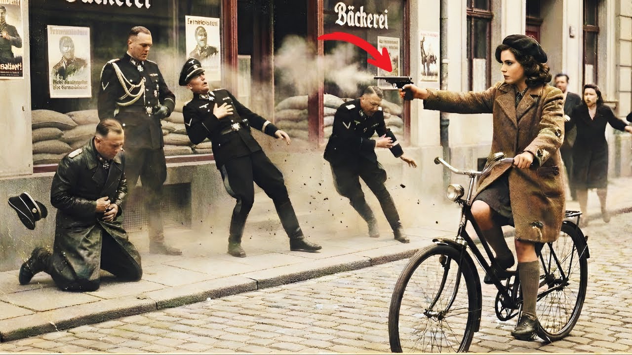 Parecía una niña común con una bicicleta — en realidad era una pesadilla para los nazis