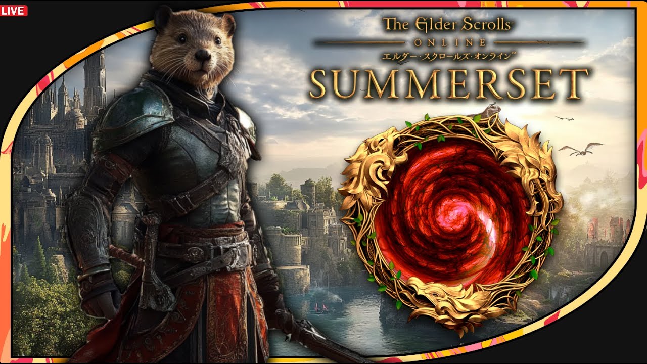 🔴LIVE📺 - The Elder Scrolls Online - Summerset - 12 MORE HOURS - YouTube