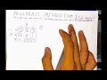 Algebraic method in game theory | algebraic method in Hindi | algebraic method operation research