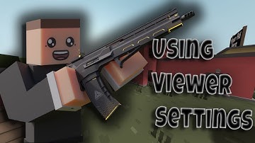 Using Viewer Settings in Krunker.io (birdonyt)