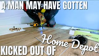 Boys Bathroom Renovation Part 2: New Floors & Paint | RENOVATING OUR MOBILE HOME {DEBT FREE}