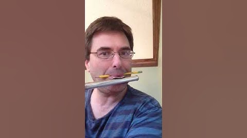 Flute embouchure stability trick in Prokofiev Classical Symphony.