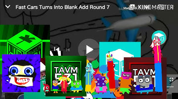 Fast Cars Turn Into Blank Add Round 11