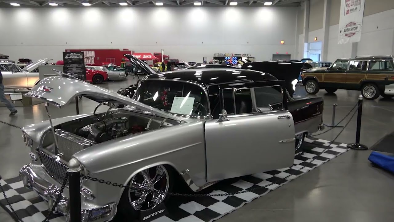 1955 Chevy Custom at CVAS Dreamgoatinc Hot Rod and Classic Muscle Car
