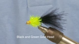 Tying A Black And Green Lure From Fishtec