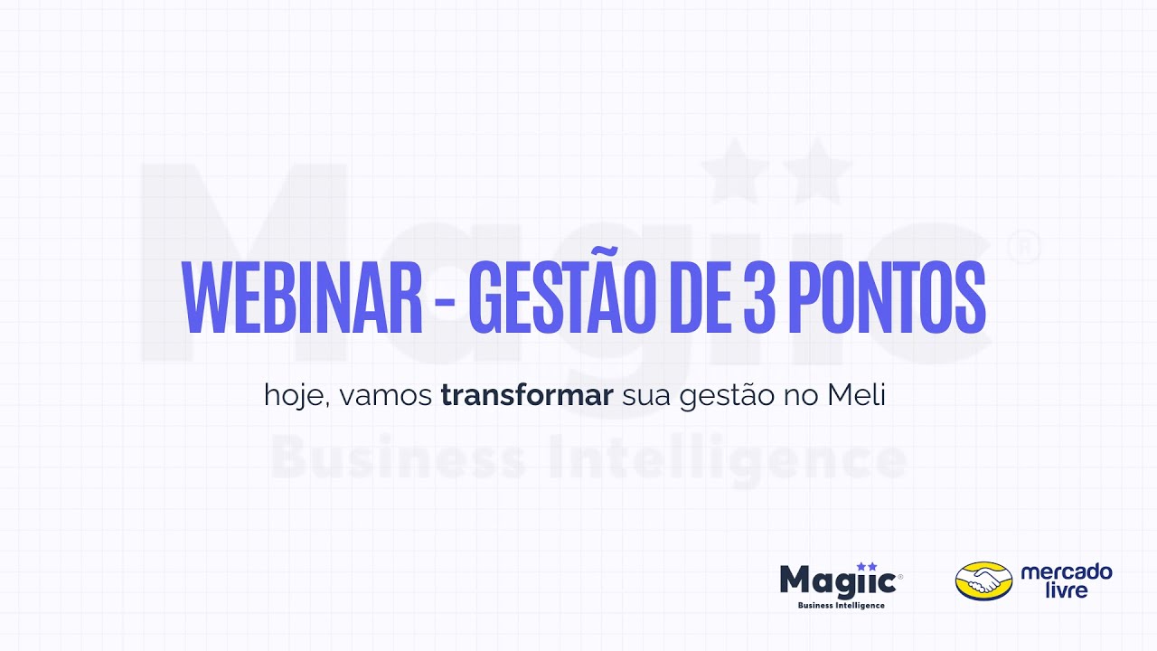 Gestão dos 3 Pontos: Metodologia aplicada ao Mercado Livre