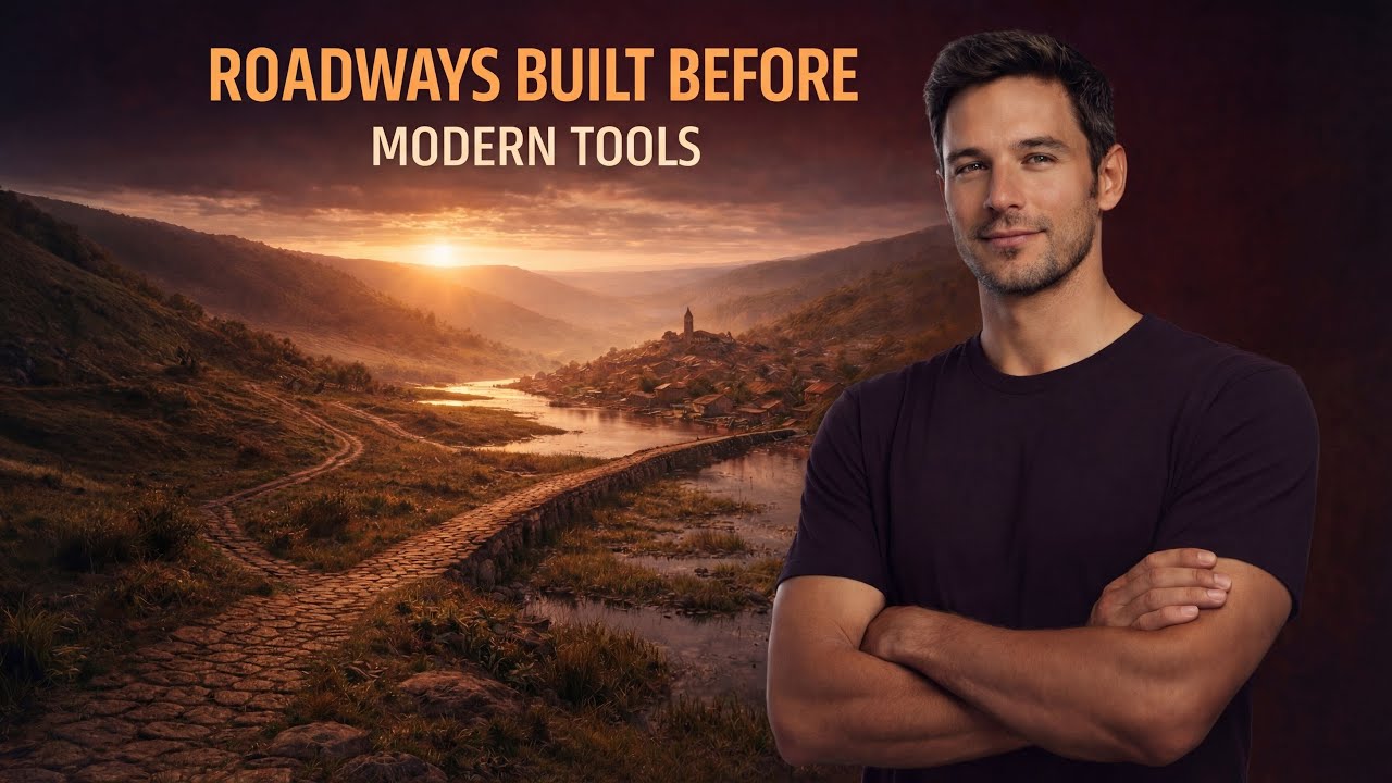 8,000 Miles of Secret Roadways Built Before Modern Tools