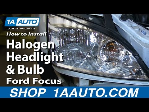 How to Replace Headlights 05-07 Ford Focus
