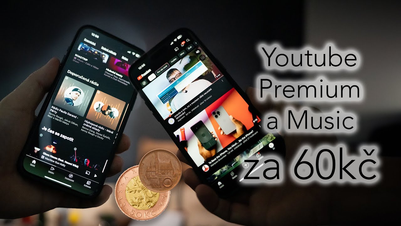 Youtube Premium a Music za 60kč? 🤑 Ukážu ti, jak na to 👌