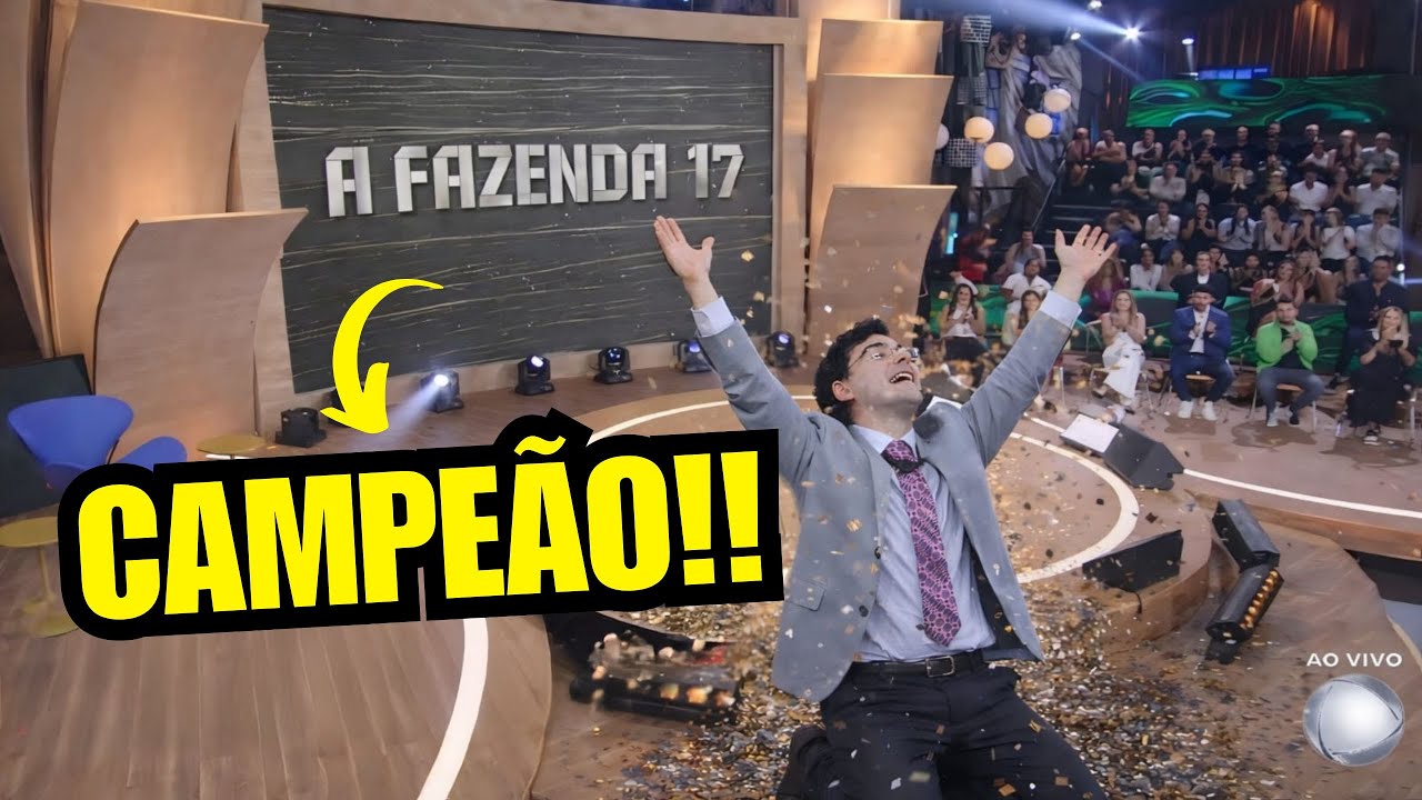 CAMPEÃO Veja quem foi o vencedor de a fazenda noite da Final Campeão I ...