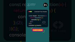 Javascript Tricky Interview Question 5 | Tutorial for Beginners #shorts #short #reels #reel #html