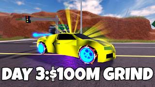 Roblox Jailbreak LIVE | Grinding To $100M! (Day 3)