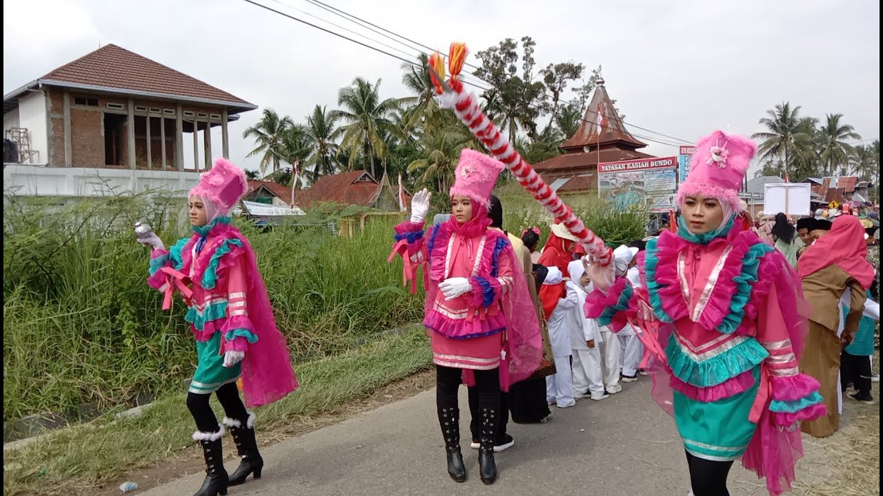 MERIAHH !! HUT RI 77 Pawai Alegoris Nagari Koto Tuo Kec. Harau | part 1