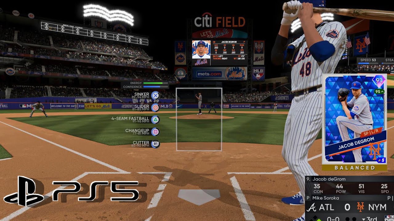 Jacob DeGrom No Doubt Home Run MLB THE SHOW 21 Gameplay on PS5 - YouTube