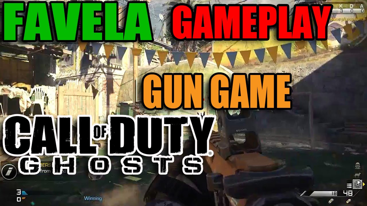 Call Of Duty Ghosts: Gun Game #2 on DLC Favela