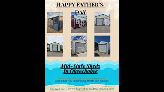 Happy Father's Day #sheds #storagesolutions #mancave #midstatesheds