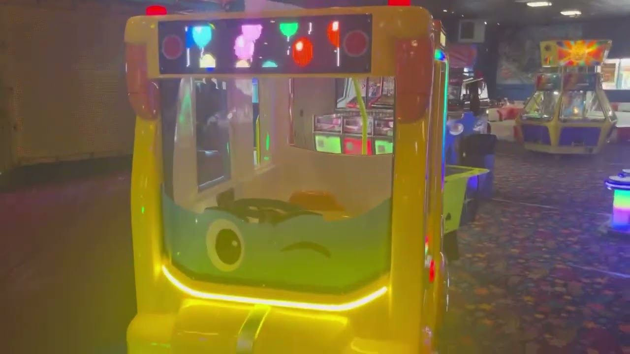 Tecway Happy School Bus Kiddie Ride