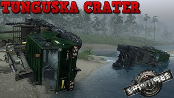 SpinTires | Tunguska Crater | Map Mod | Tatra 813