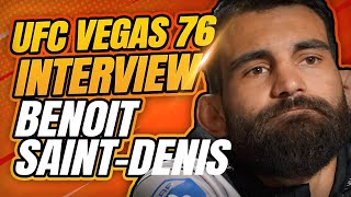 Benoit Saint-Denis ‘I’m not in the UFC for money, I’m in the UFC for glory’
