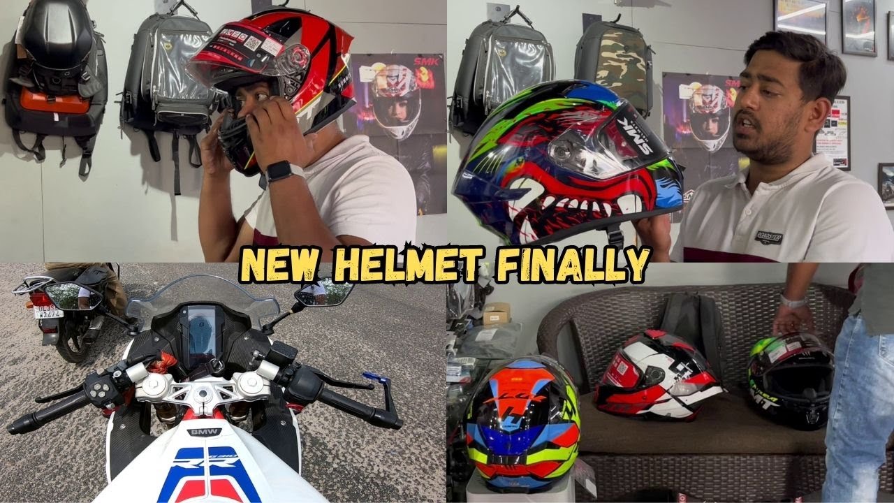 apni BMW G310RR ke liye New Helmet le liya Finally🔥Khatarnak - YouTube