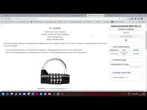 Codeforces Round #806 (Div. 4) Solutions