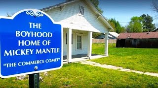 Mickey Mantle's Boy Hood Home Is In a Meth Neighborhood 