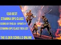 Best stamina dps class for eso scions of ithelia  update 41  stamina dps class tier list