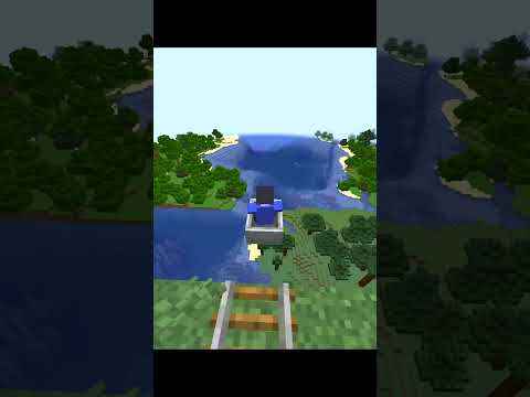 どれかのトロッコが大当たり！#マイクラ