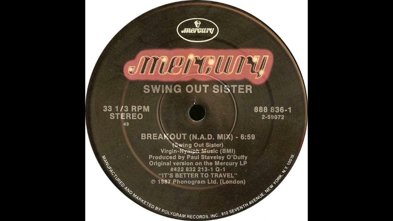 スウィング・アウト・シスター　Breakout　貴重 リミックス集CD Swing Out Sister – Breakout – Vinyl (12