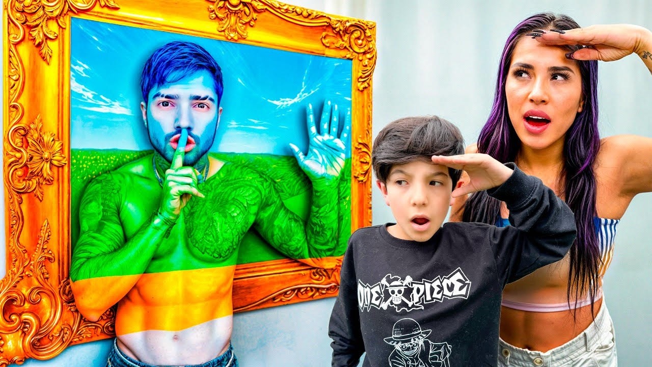 JUGAMOS ESCONDIDAS NIÑOS vs ADULTO con TEAM KARMAS