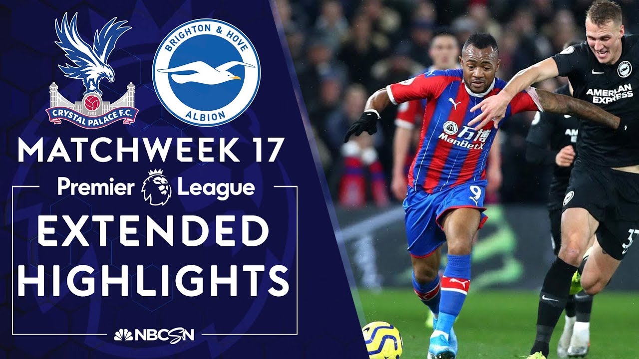 Crystal Palace V Brighton PREMIER LEAGUE HIGHLIGHTS 12 16 19 NBC Crystal Palace V Brighton PREMIER LEAGUE HIGHLIGHTS 12 16 19 NBC