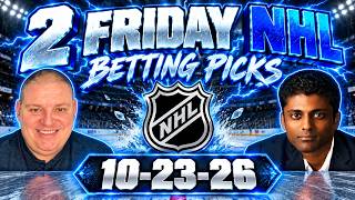 Details Friday NHL Rundown Picks - 10/23/26 l Craig Trapp & Indian Cowboy NHL Betting Picks & Predictions Update