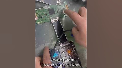 Video Guide: How To Change T-CON VGH VGL Voltage CSOT AUO LG TV DC Voltage Programmer Burning Tool