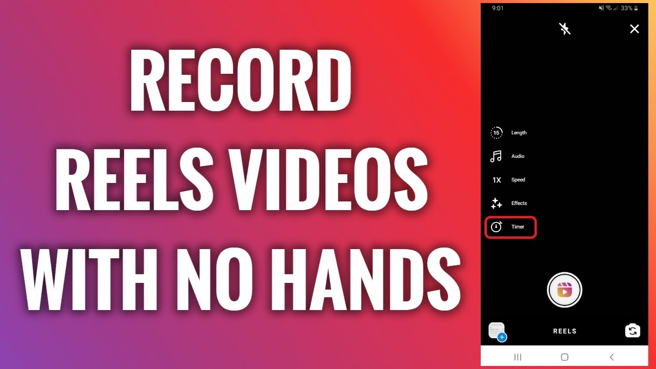 How To Record Instagram Reels Videos With No Hands YouTube