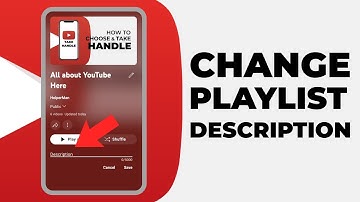 How To Change Playlist Description On YouTube (latest update)