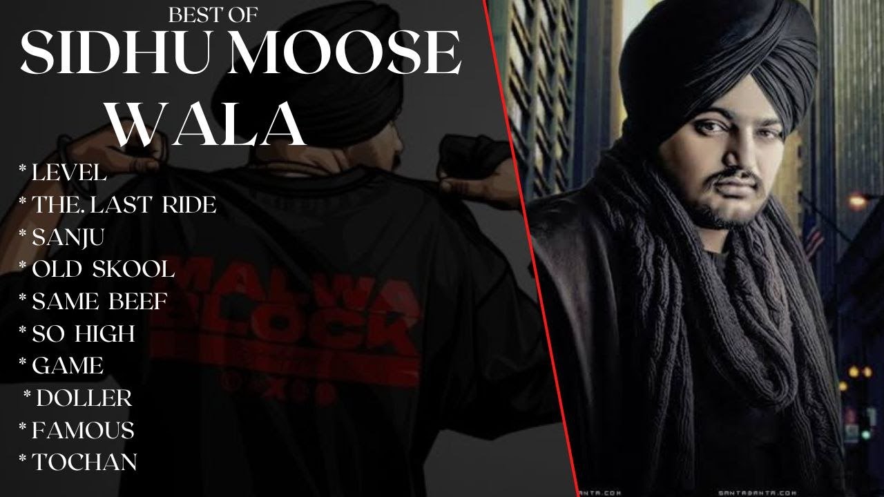 Sidhu moose wala || Top 10 hit punjabi song || Best Songs of sidhu ...