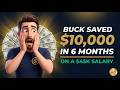 Buck Saved $10,000 in 6 Months on a $45K Salary (The Exact System He Used)
