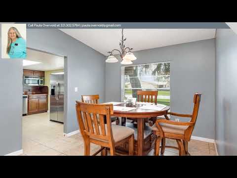 1725 Valley Forge Drive, Titusville, FL home video tour