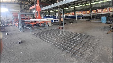 fully automatic 3D fence wire mesh welding machine