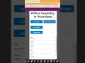 Offline capability in PowerApps #shorts 76