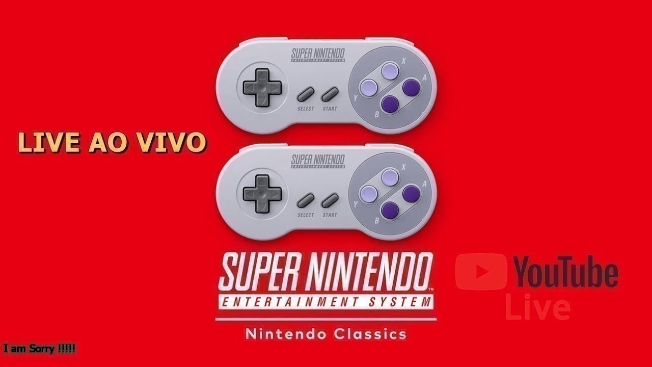 🕹️🎮 JOGANDO DIRETO DO SUPER NINTENDO - AO VIVO🎮🕹️