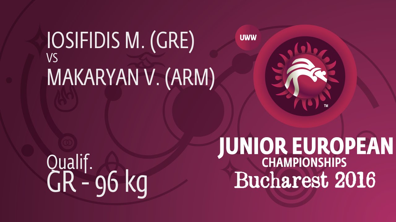Qual. GR - 96 kg: M. IOSIFIDIS (GRE) df. V. MAKARYAN (ARM) by TF, 8-0
