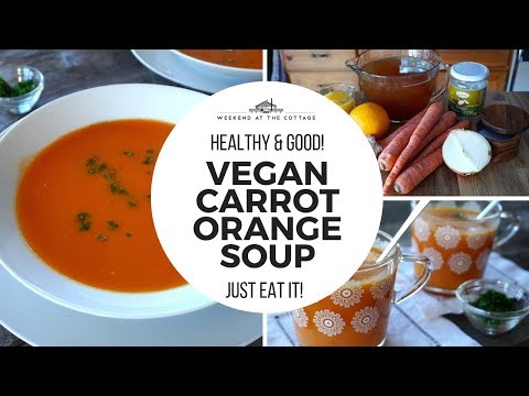 वीडियो: संतरे के साथ गाजर प्यूरी सूप